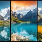 목공예 관련 온라인 강의 - Here are three detailed image generation prompts in English: