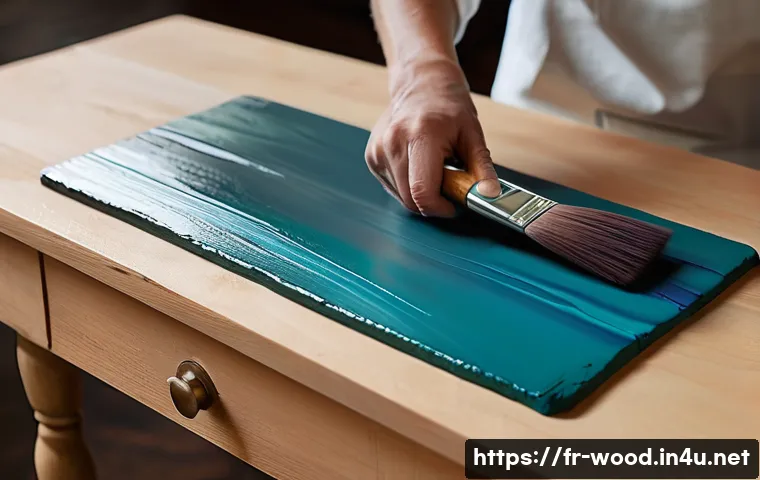 Les 7 secrets des pros pour une peinture sur bois irréprochable qui dure 3 목재 페인팅 기법 관련 이미지 1